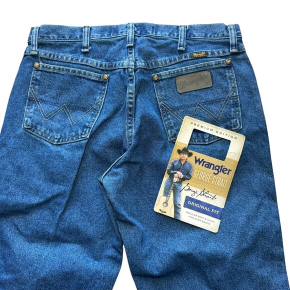 Wrangler George Strait Collection Jeans Sz 32x32 Original Fit Lk Nw! - Picture 5 of 8